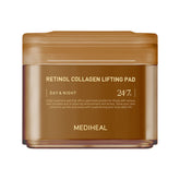 Almohadillas reafirmantes de colágeno y retinol (100 unidades)